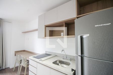 Sala/Quarto/Cozinha de kitnet/studio para alugar com 1 quarto, 25m² em Alto da Mooca, São Paulo