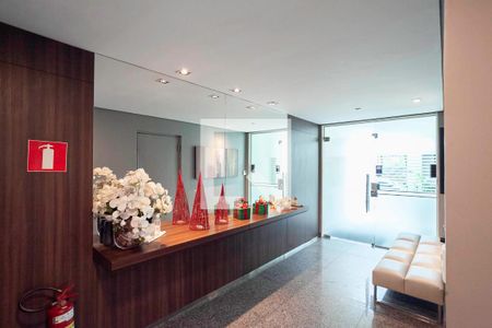 Hall social de apartamento à venda com 3 quartos, 120m² em Castelo, Belo Horizonte