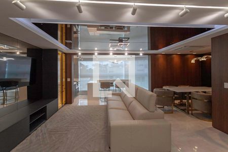 Sala de apartamento à venda com 3 quartos, 120m² em Castelo, Belo Horizonte