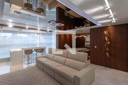 Sala de apartamento à venda com 3 quartos, 120m² em Castelo, Belo Horizonte