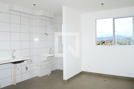Sala/Cozinha de apartamento para alugar com 2 quartos, 41m² em São Gabriel, Belo Horizonte