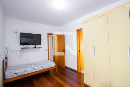 Quarto 1 - Suíte de apartamento à venda com 3 quartos, 98m² em Vila Valparaíso, Santo André