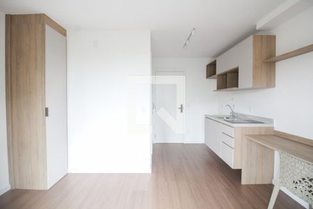 Sala/Quarto/Cozinha de kitnet/studio para alugar com 1 quarto, 25m² em Alto da Mooca, São Paulo