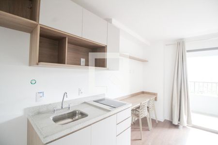 Sala/Quarto/Cozinha de kitnet/studio para alugar com 1 quarto, 25m² em Alto da Mooca, São Paulo