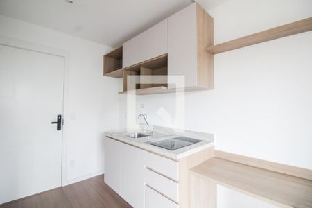 Sala/Quarto/Cozinha de kitnet/studio para alugar com 1 quarto, 25m² em Alto da Mooca, São Paulo