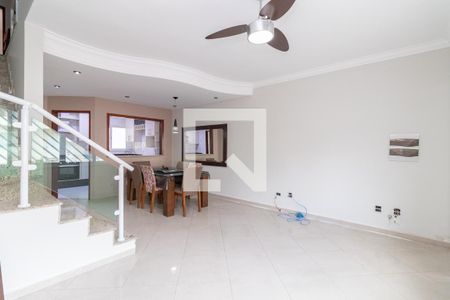 Sala de casa de condomínio para alugar com 3 quartos, 141m² em Vila Rui Barbosa, São Paulo