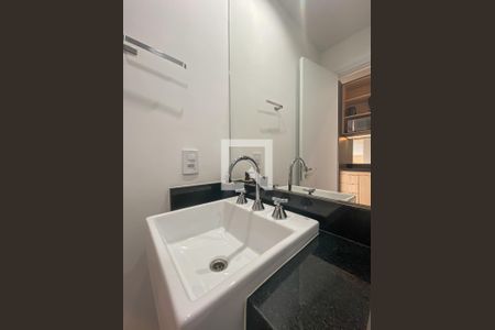 Banheiro da Suíte de kitnet/studio para alugar com 1 quarto, 19m² em Vila Olímpia, São Paulo