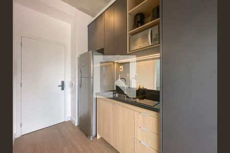 Cozinha de kitnet/studio para alugar com 1 quarto, 19m² em Vila Olímpia, São Paulo