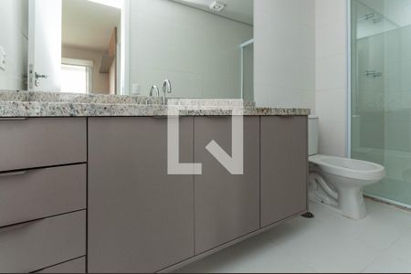 Banheiro Social de apartamento para alugar com 1 quarto, 41m² em Barra Funda, São Paulo