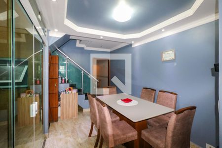 Sala de Jantar de casa à venda com 2 quartos, 234m² em Campanário, Diadema