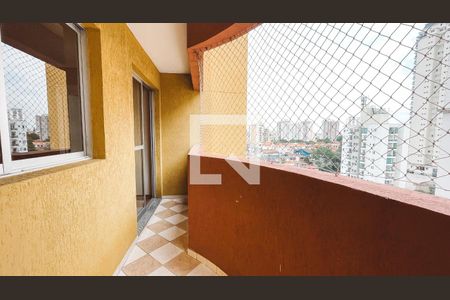 Varanda da Sala de apartamento para alugar com 3 quartos, 80m² em Jardim Paraíso, São Paulo