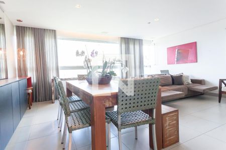 Sala de Jantar de apartamento à venda com 3 quartos, 120m² em Vale do Sereno, Nova Lima