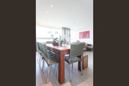 Sala de Jantar de apartamento à venda com 3 quartos, 120m² em Vale do Sereno, Nova Lima