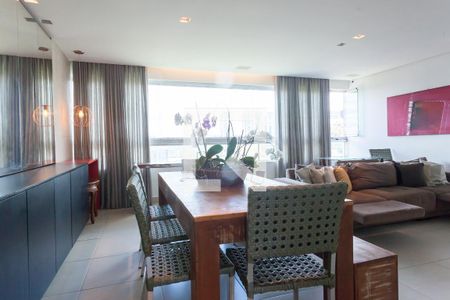 Sala de Jantar de apartamento à venda com 3 quartos, 120m² em Vale do Sereno, Nova Lima