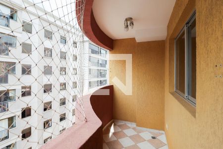 Varanda da Sala de apartamento para alugar com 3 quartos, 80m² em Jardim Paraíso, São Paulo