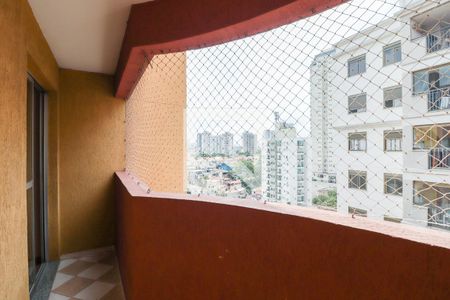 Varanda da Sala de apartamento para alugar com 3 quartos, 80m² em Jardim Paraíso, São Paulo