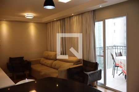 Sala  de apartamento para alugar com 2 quartos, 69m² em Vila Augusta, Guarulhos