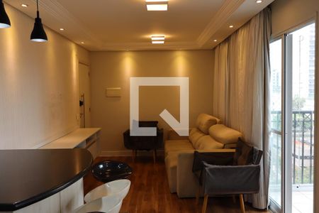 Sala  de apartamento para alugar com 2 quartos, 69m² em Vila Augusta, Guarulhos