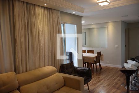 Sala  de apartamento para alugar com 2 quartos, 69m² em Vila Augusta, Guarulhos