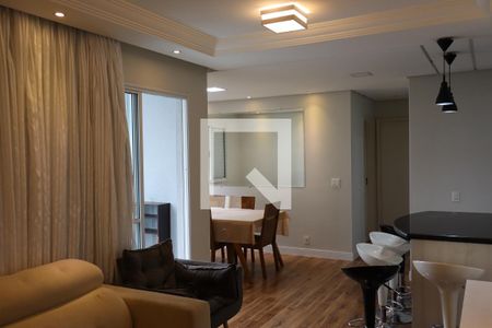 Sala  de apartamento para alugar com 2 quartos, 69m² em Vila Augusta, Guarulhos