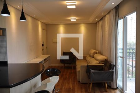Sala  de apartamento para alugar com 2 quartos, 69m² em Vila Augusta, Guarulhos