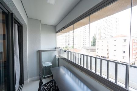 Varanda de kitnet/studio para alugar com 1 quarto, 29m² em Vila Clementino, São Paulo