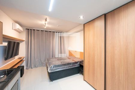 Sala/Quarto de kitnet/studio para alugar com 1 quarto, 29m² em Vila Clementino, São Paulo