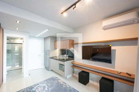 Sala/Quarto de kitnet/studio para alugar com 1 quarto, 29m² em Vila Clementino, São Paulo