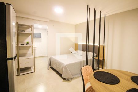 Sala/Cozinha/Quarto de kitnet/studio para alugar com 1 quarto, 25m² em Vila Prudente, São Paulo