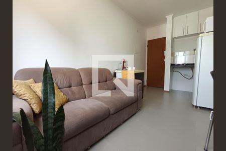 Sala/Cozinha de apartamento para alugar com 1 quarto, 28m² em Mirandópolis, São Paulo