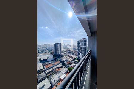 Varanda da Sala de kitnet/studio para alugar com 1 quarto, 32m² em Belenzinho, São Paulo