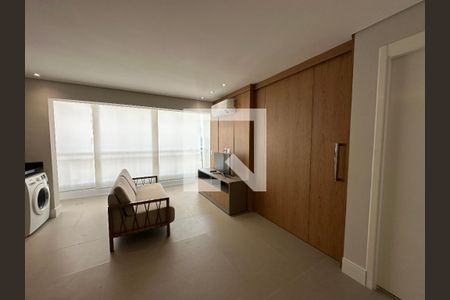 Sala de apartamento para alugar com 1 quarto, 41m² em Empresarial 18 do Forte, Barueri