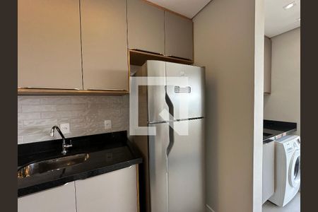 Cozinha de apartamento à venda com 1 quarto, 41m² em Empresarial 18 do Forte, Barueri