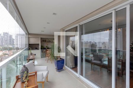 Varanda de apartamento à venda com 3 quartos, 198m² em Cidade Monções, São Paulo