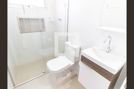 Banheiro de apartamento à venda com 1 quarto, 43m² em Alto da Mooca, São Paulo