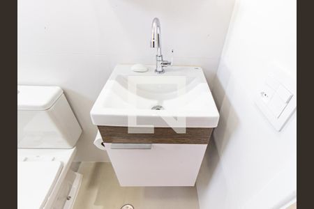 Banheiro de apartamento à venda com 1 quarto, 43m² em Alto da Mooca, São Paulo