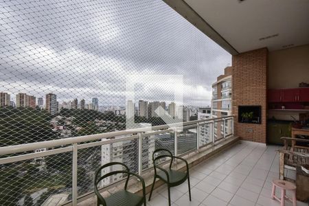 Varanda de apartamento para alugar com 4 quartos, 170m² em Vila Andrade, São Paulo