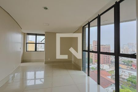 Sala de apartamento à venda com 4 quartos, 150m² em Serra, Belo Horizonte