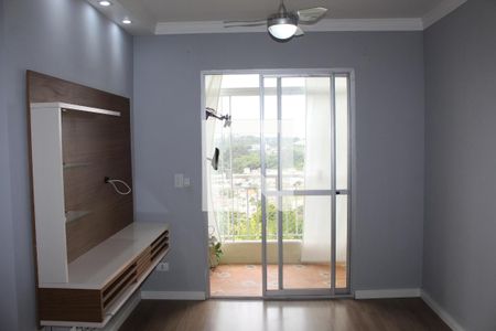Sala de apartamento para alugar com 3 quartos, 65m² em Jardim Caiapiá, Cotia