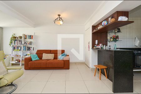 Sala Ambientes de apartamento à venda com 3 quartos, 87m² em Lourdes, Belo Horizonte