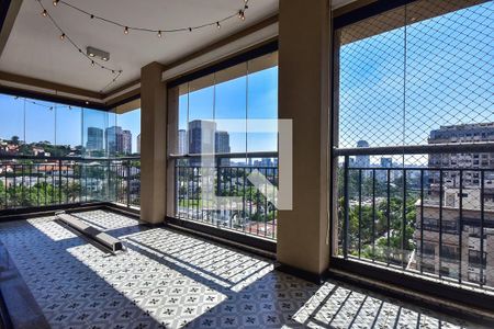 Varanda de apartamento para alugar com 3 quartos, 207m² em Jardim Panorama, São Paulo