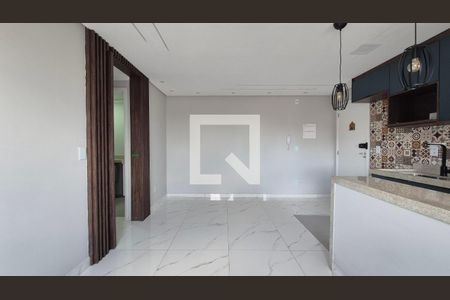 Sala de apartamento para alugar com 2 quartos, 48m² em Centro, Santo André