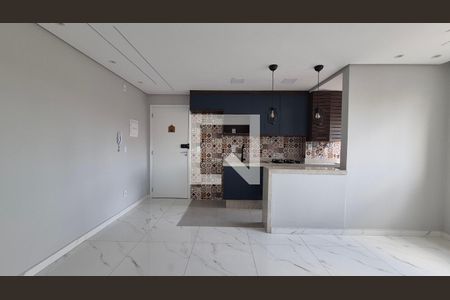Sala de apartamento para alugar com 2 quartos, 48m² em Centro, Santo André