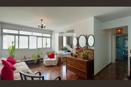 Sala de apartamento à venda com 3 quartos, 127m² em Perdizes, São Paulo