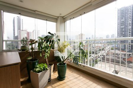 Varanda gourmet de apartamento à venda com 2 quartos, 102m² em Vila Zilda, São Paulo