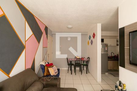 Sala de apartamento para alugar com 1 quarto, 49m² em Parque Savoi City, São Paulo