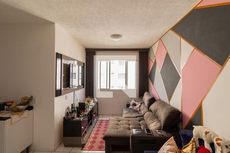 Sala de apartamento para alugar com 1 quarto, 49m² em Parque Savoi City, São Paulo