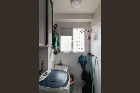 Sala/Cozinha/Área de Serviço  de apartamento para alugar com 2 quartos, 41m² em Jardim Helian, São Paulo