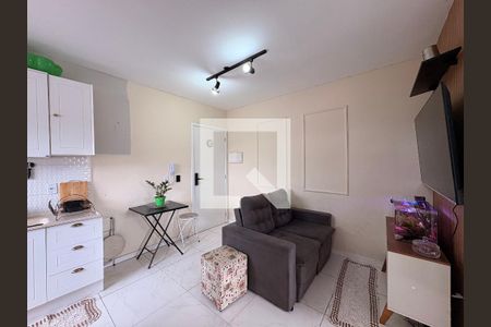 Sala de apartamento para alugar com 2 quartos, 45m² em Vila João Ramalho, Santo André