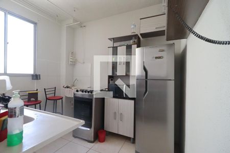 Cozinha de apartamento para alugar com 2 quartos, 42m² em Residencial Jequitibá, Ribeirão Preto